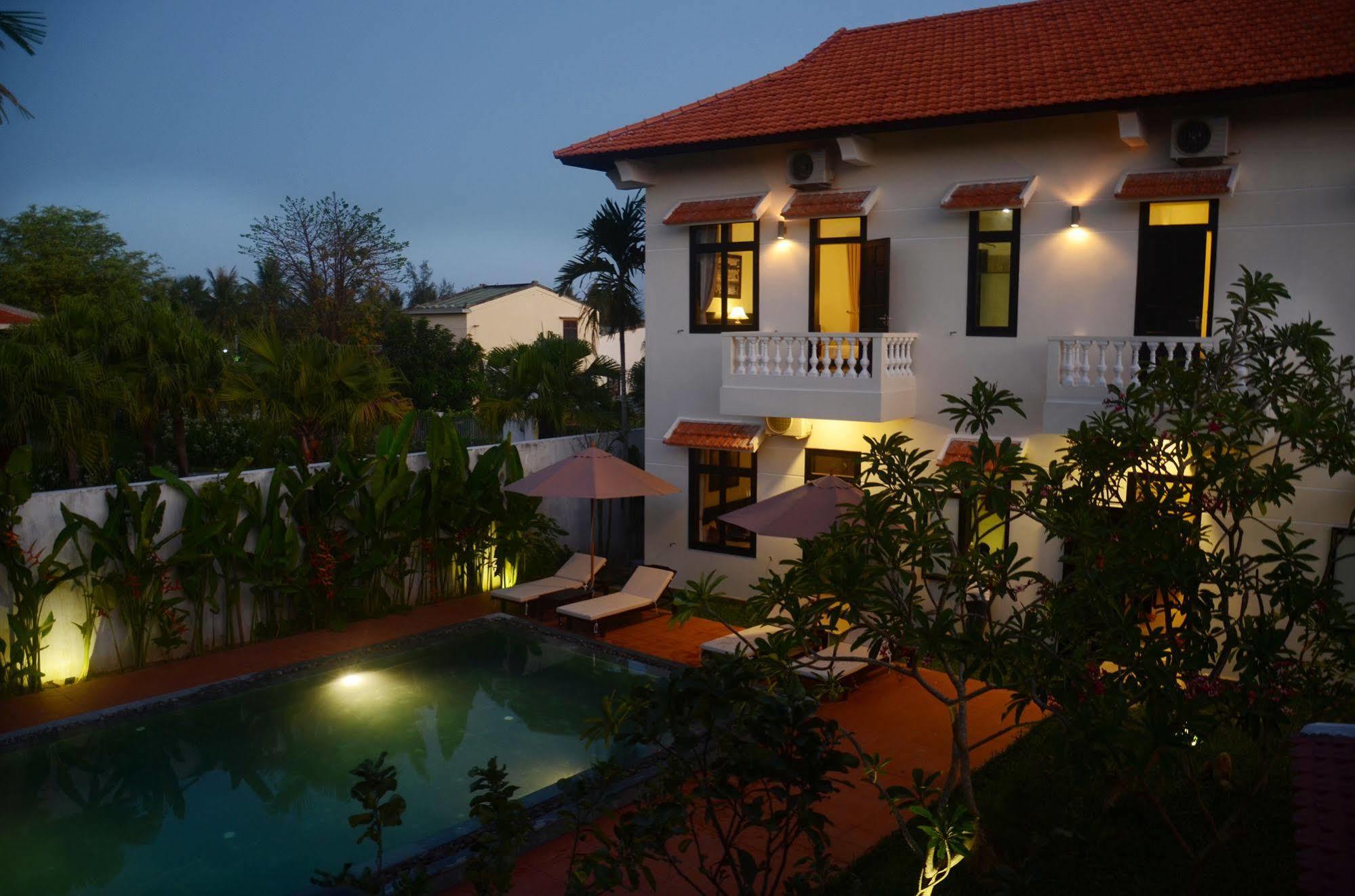 Hoi An Red Frangipani Villa Exterior foto